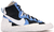 Tênis Nike blazer High sacai 'Black Blue' BV0072-001