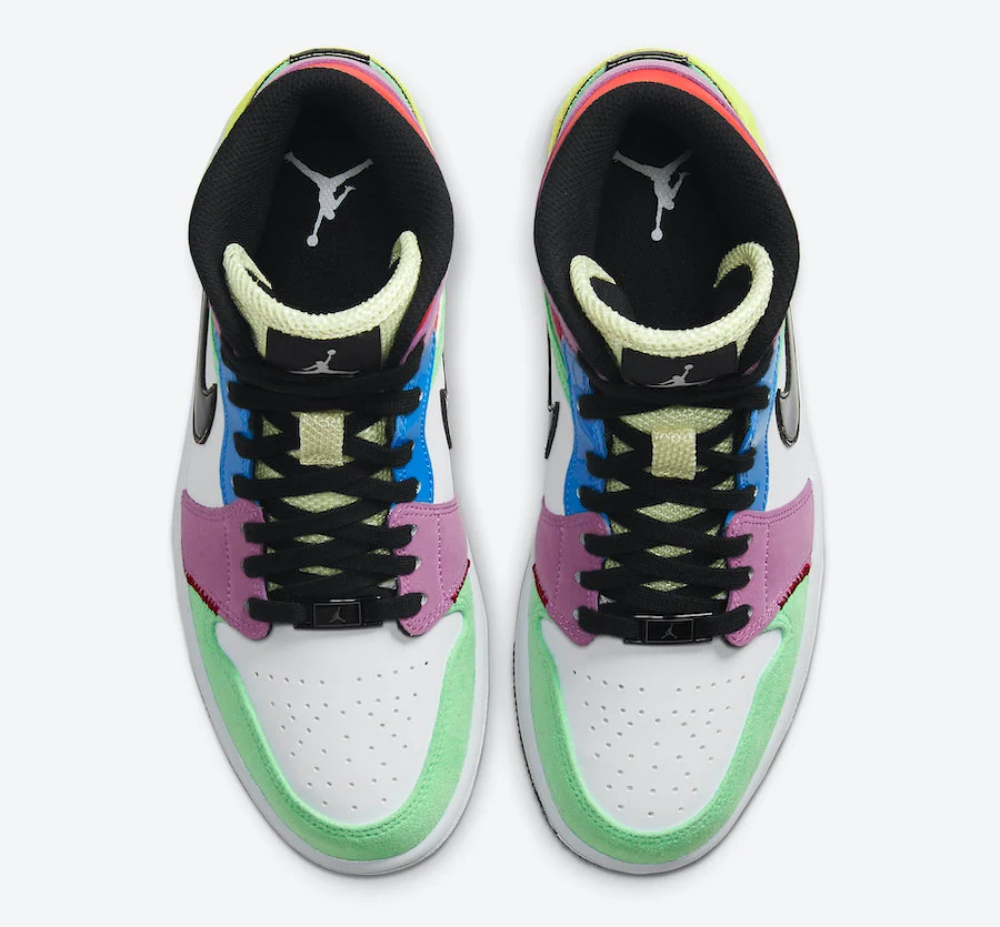 Jordan 1 on sale multicolor release date