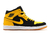 Tênis Nike Air Jordan 1 mid "New love" black yellow Retro 554724-035 - comprar online