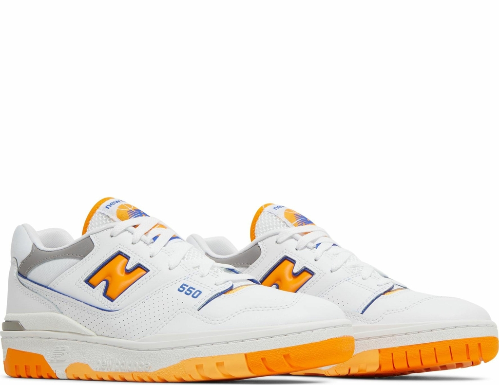 New balance 550 cheap azul e laranja