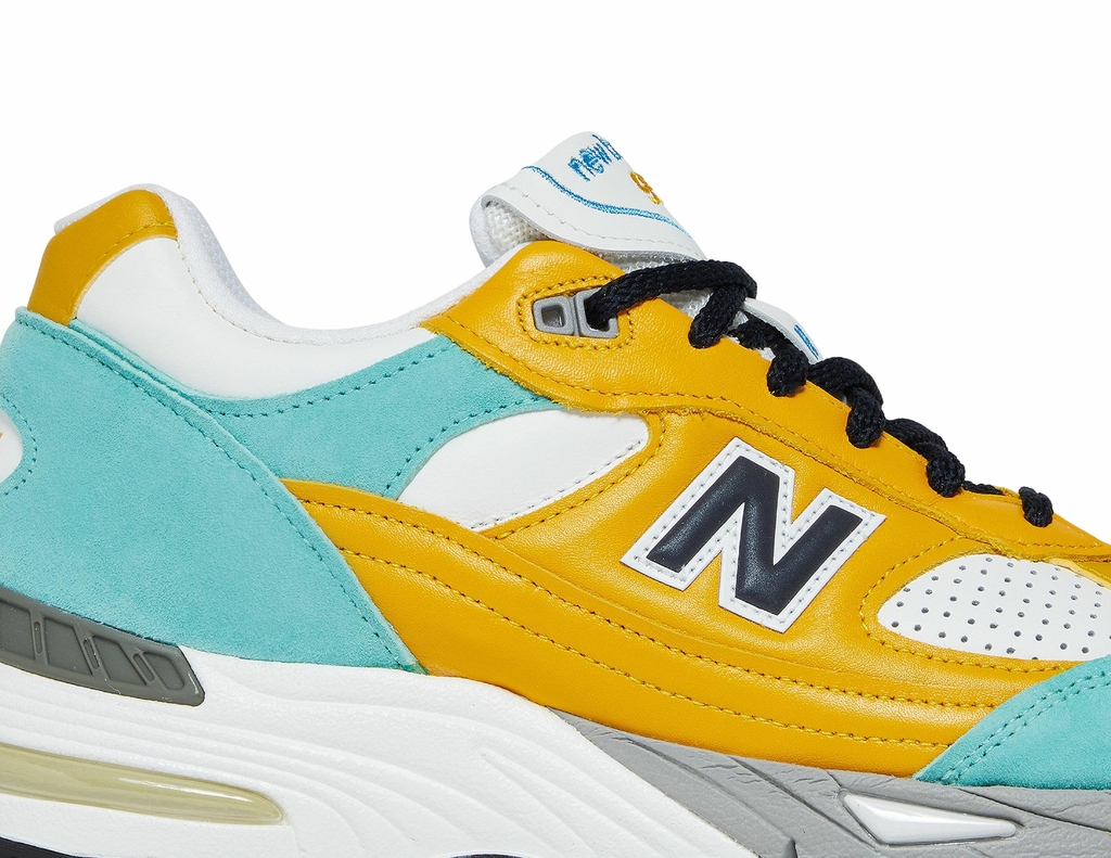 New balance 991 outlet azul e amarelo