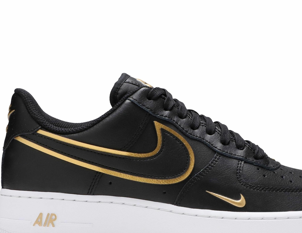 Nike Air Force 1 '07 LV8 'Metallic Swoosh Pack - Black