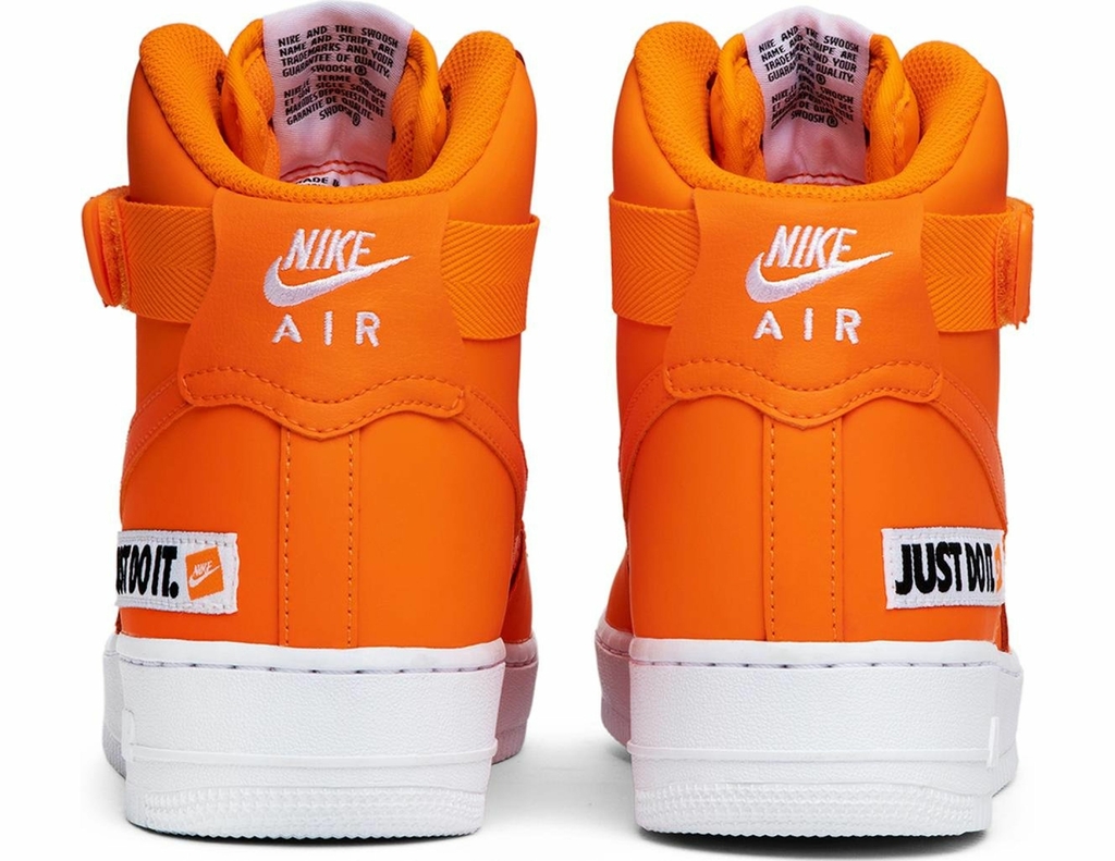 Nike air just do it best sale orange