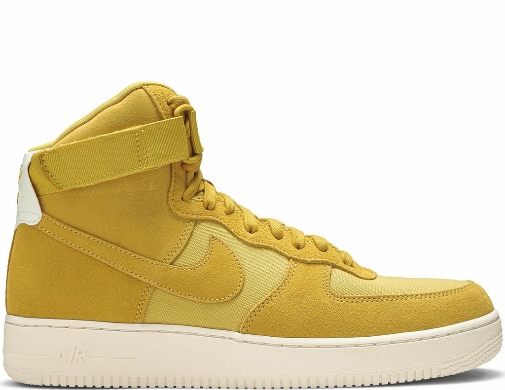 T nis Nike Air Force 1 High Suede Yellow Ochre AQ8649 700