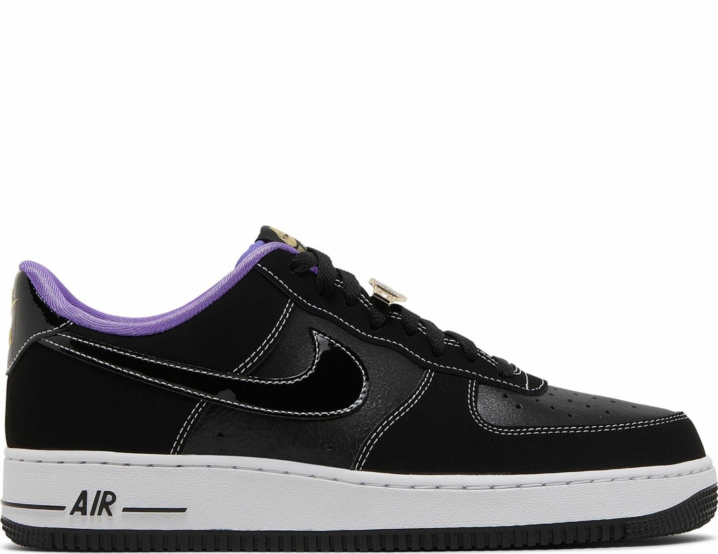 Nike Air Force 1 Low '07 LV8 EMB 'World Champ - Lakers' DR9866-001