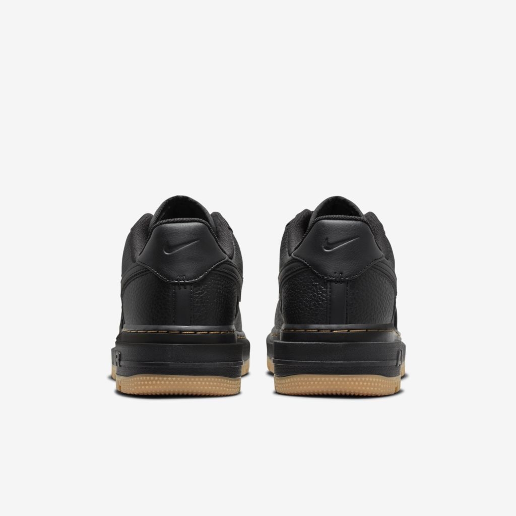 Air force cheap gum sole black