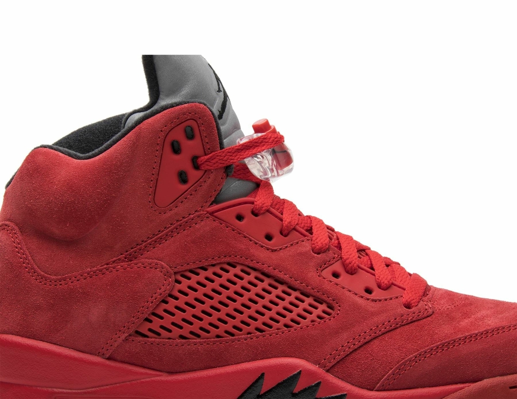 Nike air jordan sales 5 retro red