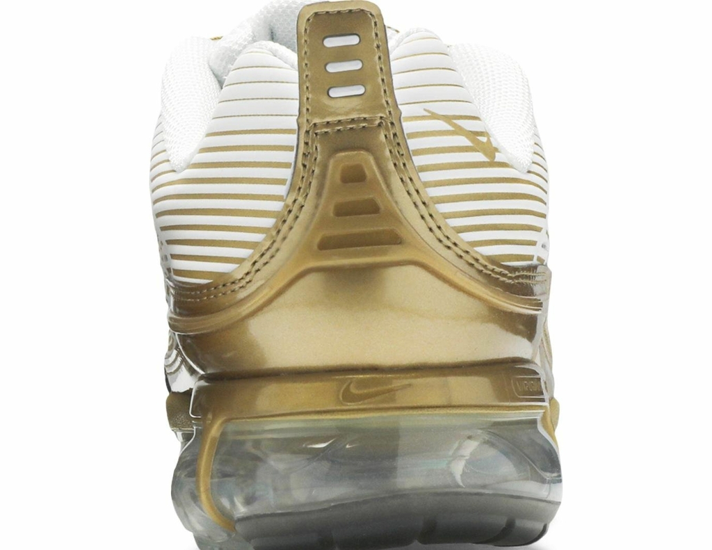 Nike air vapormax 360 white metallic gold hot sale