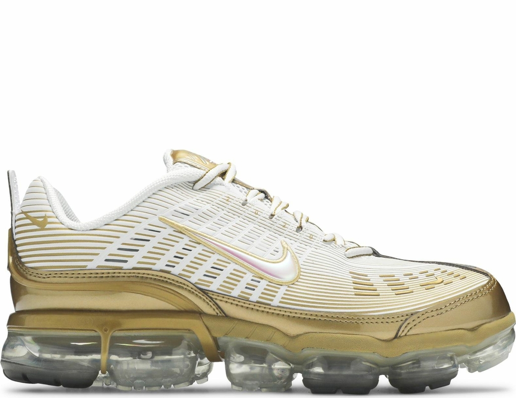 T nis Nike Air Vapormax 360 White Metallic Gold CK9671 101