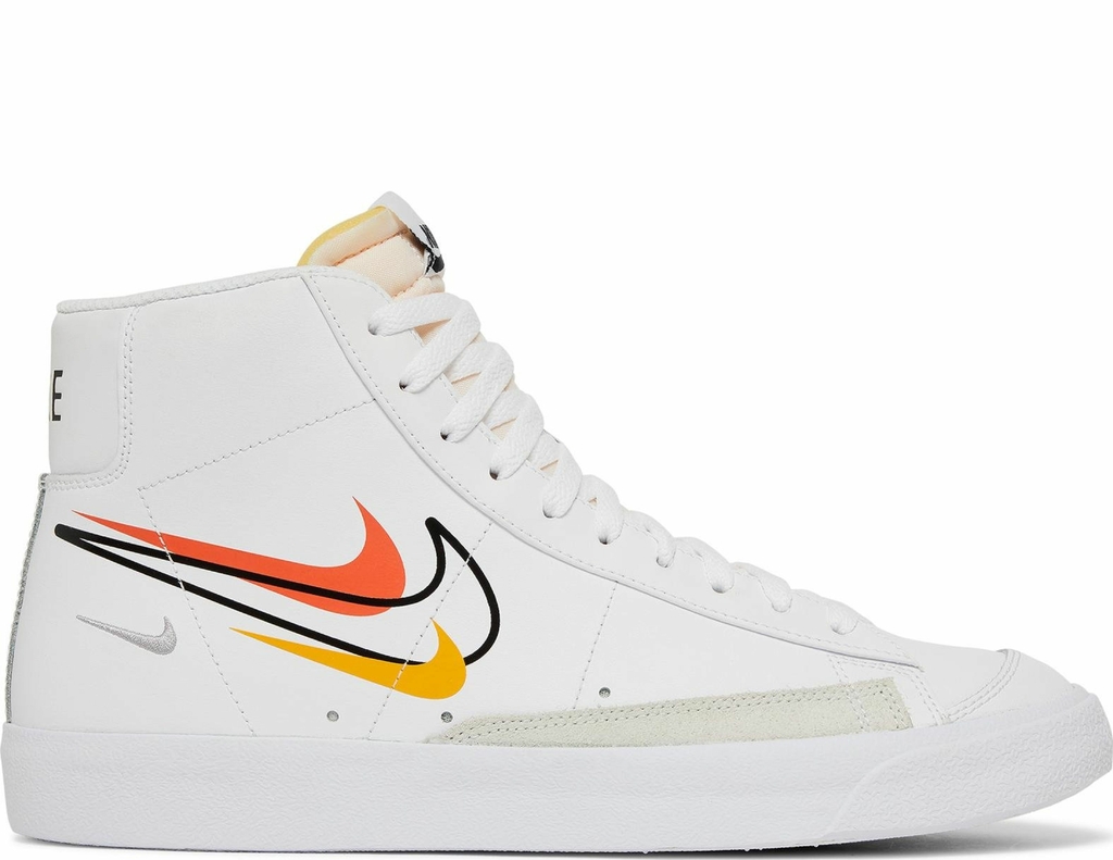 T nis Nike Blazer Mid 77 Multi Swoosh Team Orange DN7996 100