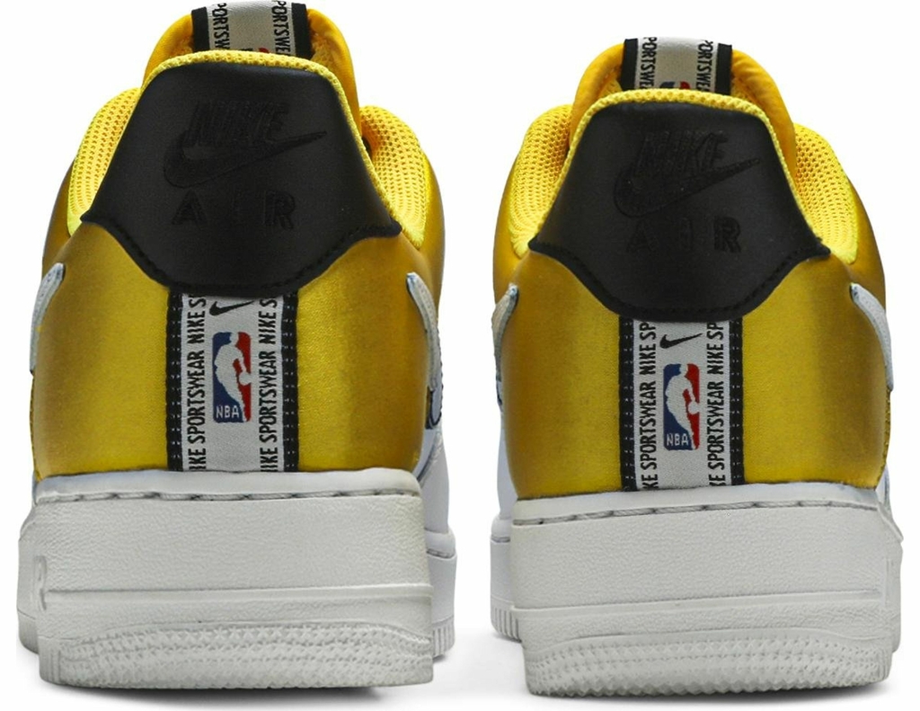 Nike air force 1 07 lv8 low black amarillo 2025