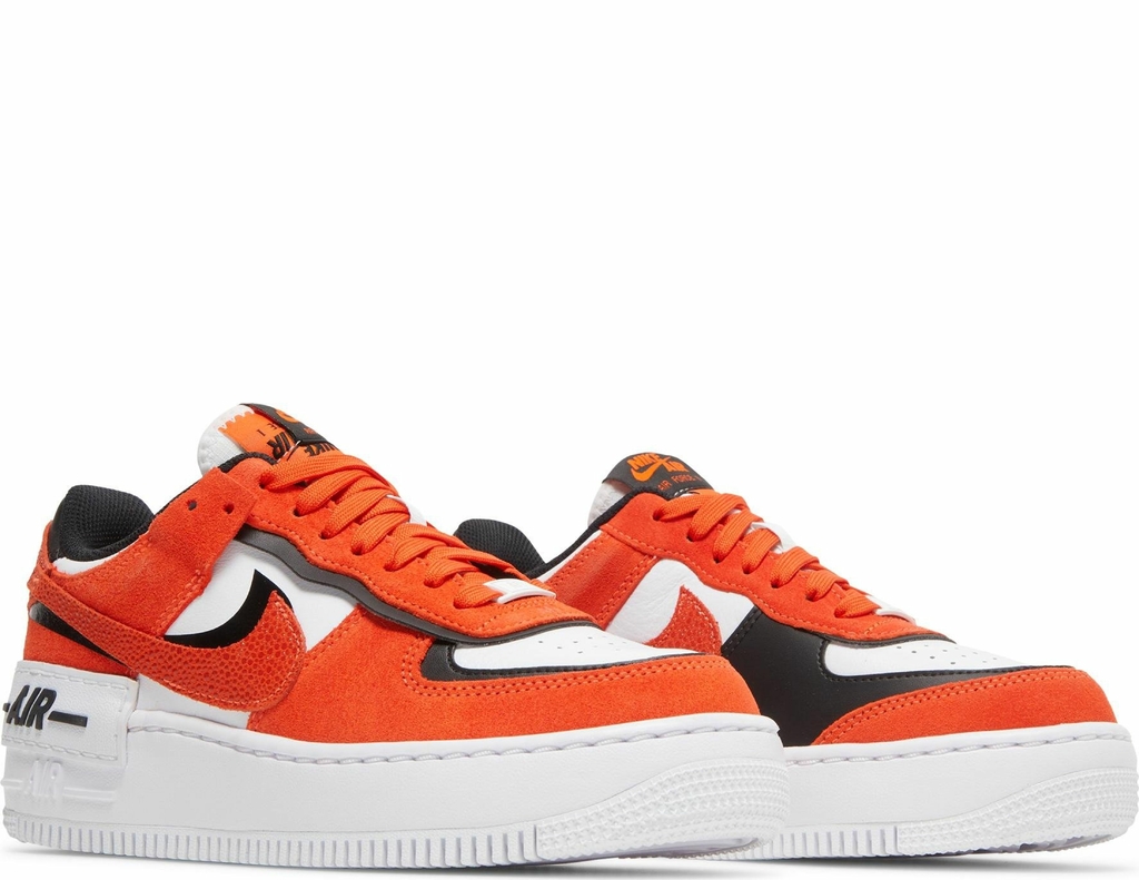 Buy Wmns Air Force 1 Shadow 'Cracked Leather - Rush Orange' - DQ8586 800