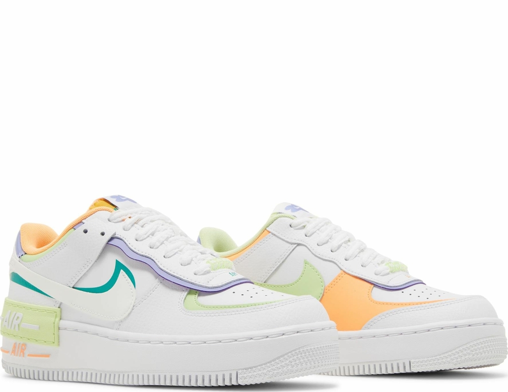 Nike multicolor air force ones hotsell