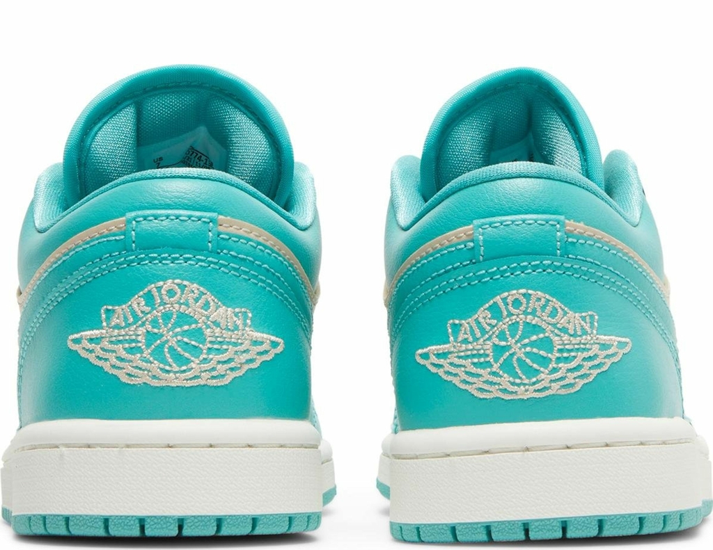 Tênis Nike Wmns Air Jordan 1 Low 'Tropical Teal Sandy Beige' DC0774-1