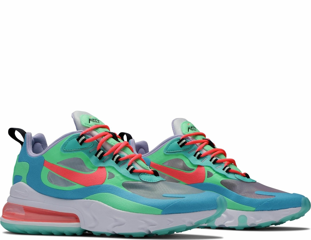 Tênis Nike Wmns Air Max 270 React 'Electro Green Lagoon' AT6174-300