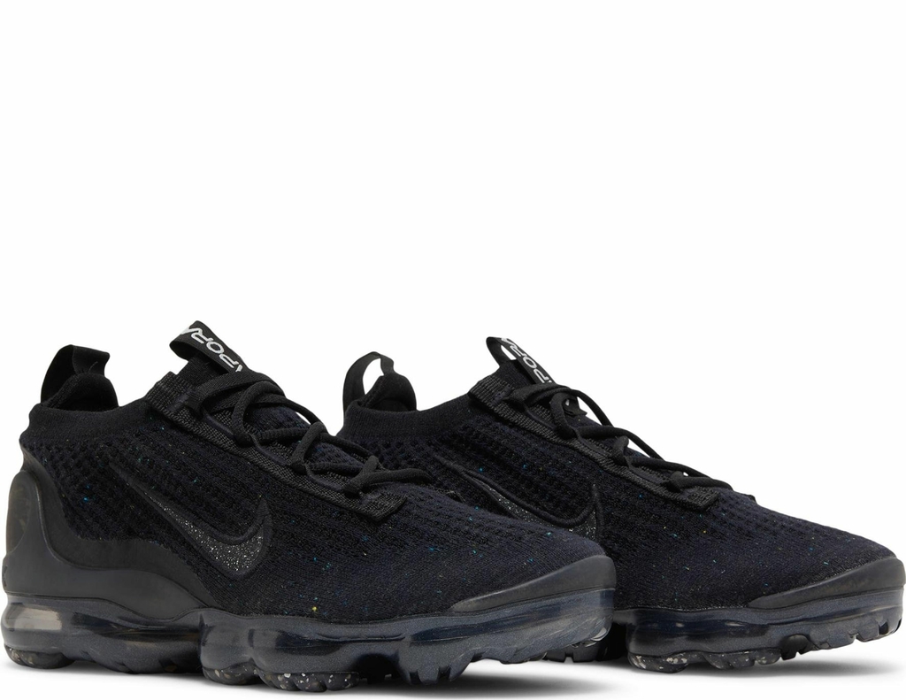 Nike running vapormax sales flyknit trainers in black