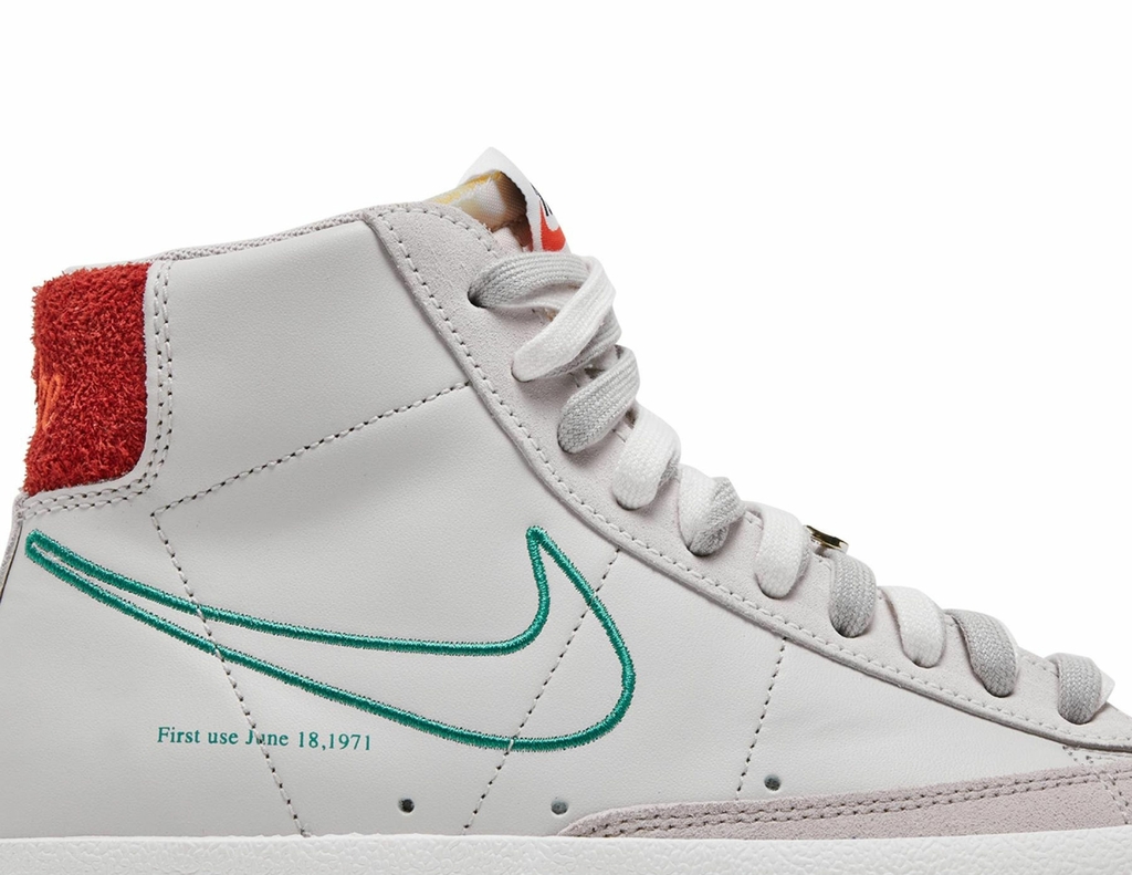 Nike mid on sale blazer green