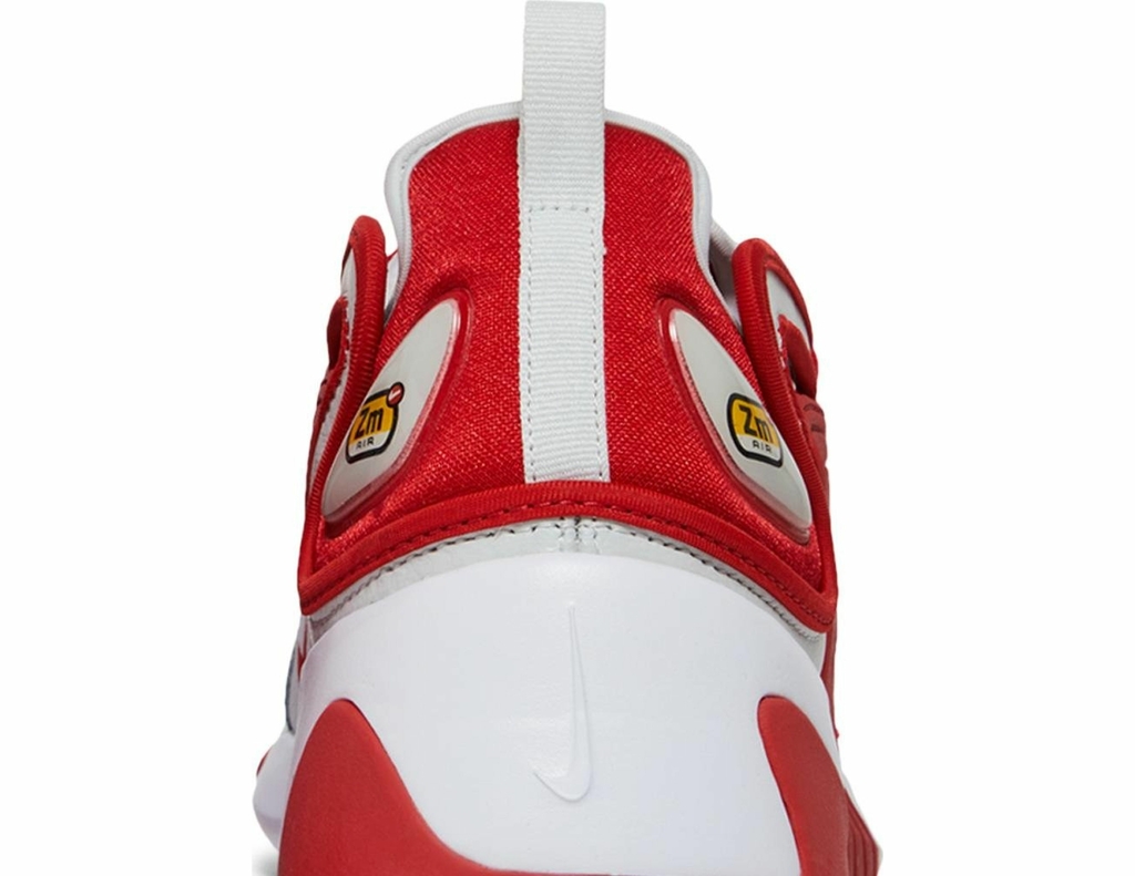 Nike zoom 2k off white cheap university red