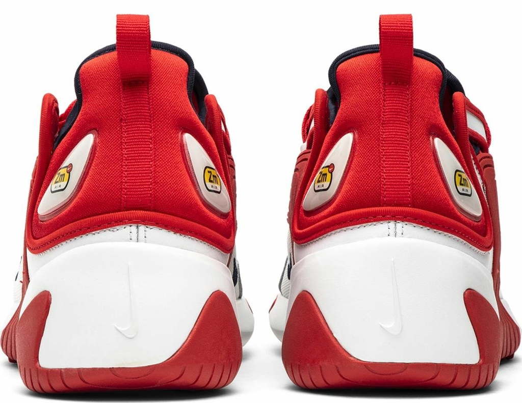 Nike zoom on sale basketball shoes red