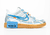 Tênis off white Nike rubber dunk silver university blue gum CU6015-100-9 - comprar online