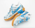 Tênis off white Nike rubber dunk silver university blue gum CU6015-100-9 - loja online