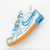 Tênis off white Nike rubber dunk silver university blue gum CU6015-100-9
