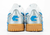 Tênis off white Nike rubber dunk silver university blue gum CU6015-100-9 - comprar online
