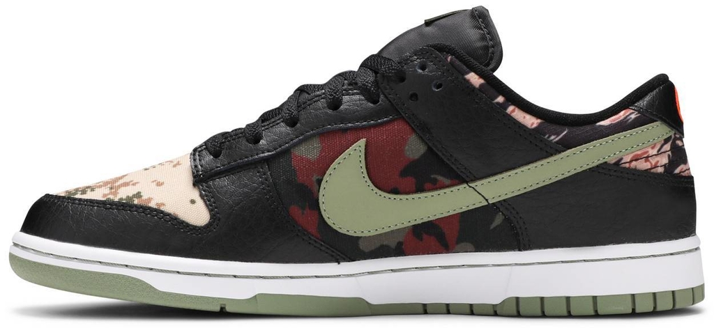 Nike sb dunk high black camo top