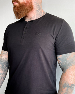 Camiseta Henley BLACK ID (Algodão Egípcio) na internet