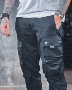 Calça CARGO MULTI POCKET BLACK - loja online