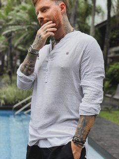 Imagem do Camiseta Henley WHITE RESORT