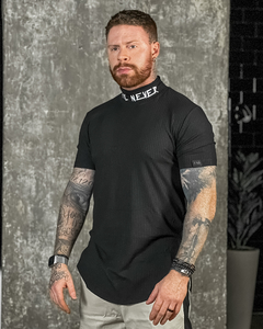 Camiseta BLACK NEVER TURTLENECK - Loja Macho Moda