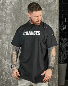 Camiseta OVERSIZED BLACK CHANGES - loja online