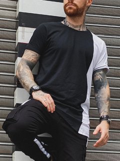 Camiseta Longline BLACK SHARE