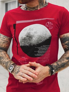 Camiseta LONGLINE RED MOON