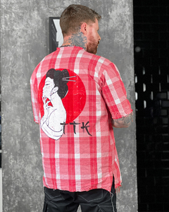 Camisa OVER RED ASIAN - comprar online