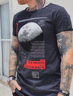 Camiseta LONGLINE GREY MOON