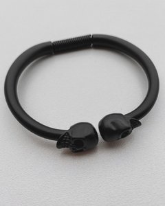 Pulseira BLACK MATTE SKULL - Loja Macho Moda