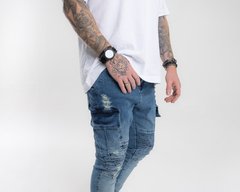 Calça Jeans CARGO BIKER - loja online