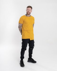 Camiseta Moletim BURN YELLOW - Loja Macho Moda