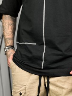 Camiseta OVERSIZED BLACK LINE - Loja Macho Moda