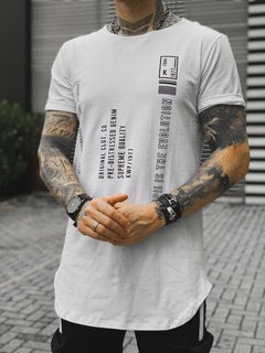 Camiseta Longline WHITE BRAND - comprar online