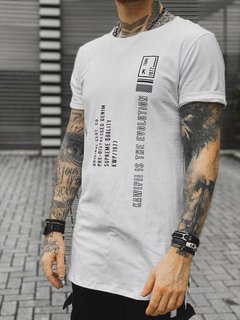 Camiseta Longline WHITE BRAND