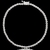 Pulseira Rope Elo Baiano (3mm) - Prata 925