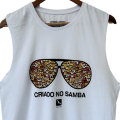 Regata Machão Criado no Samba - comprar online