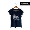 Camiseta Feminina 027