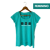 Camiseta Feminina Amigos na internet