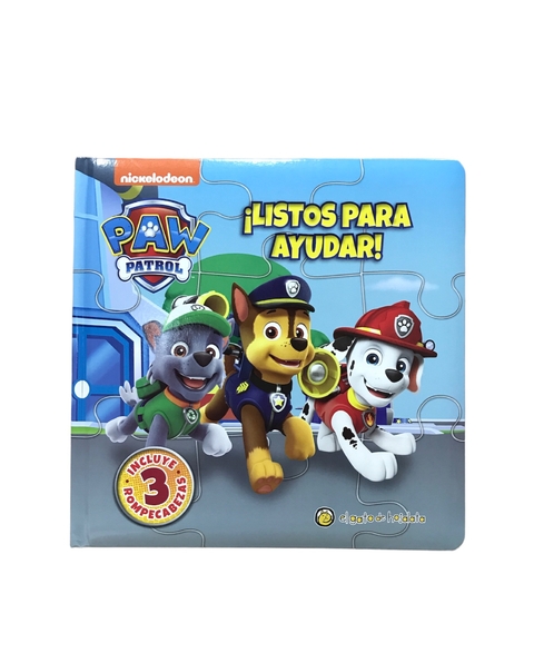 Paw patrol listos para ayudar con puzzle