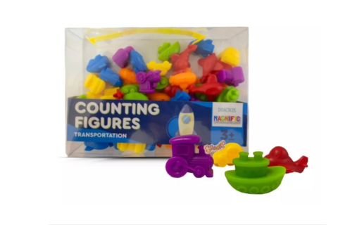 Counting figures transportes - Magnific