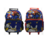 Mochila carro sonic 5 personajes 16'' - Cresko